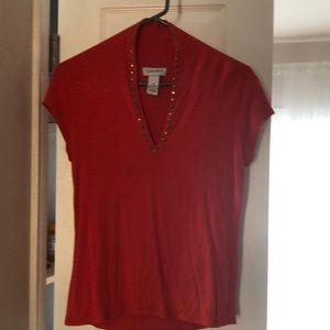 Carmen top deep neckline